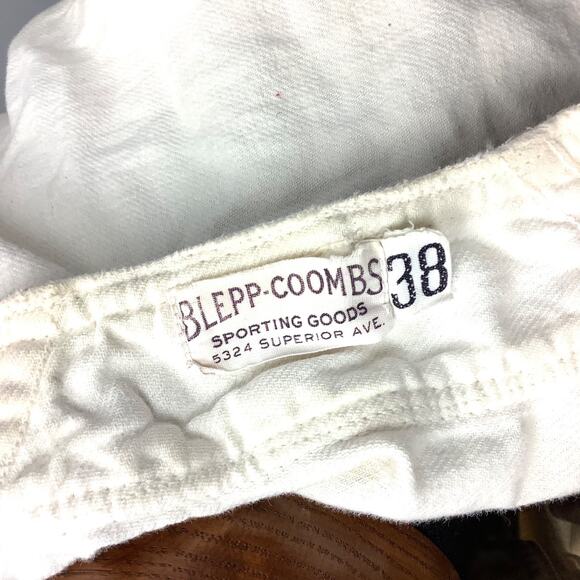 Vintage 1930s/40s Baseball Jersey Blepp-Coombs Sporting Goods Felt Letters NO - Picture 4 of 10
